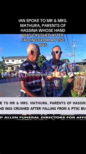 Ian Alleyne (@iianalleynecore)’s video of bus lady