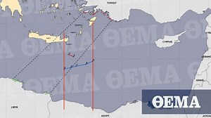 Συμφωνία Ελλάδας - Αιγύπτου: Αυτός είναι ο χάρτης οριοθέτησης ΑΟΖ μεταξύ των δύο χωρών