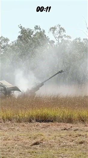 💥 Artillery Firing Shots 🔥 Thunder Across the Battlefield