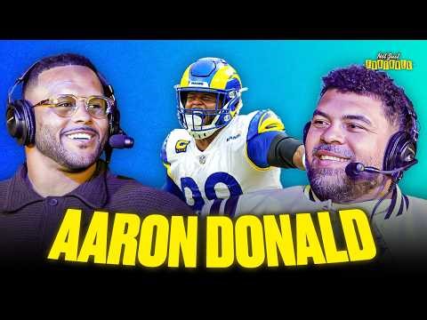 Aaron Donald On Nearly Becoming Steeler, Possibility of a Comeback, & More! | Not Just Football