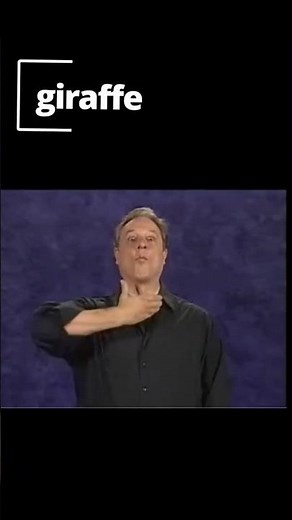 Recognize? Sign "Giraffe" in ASL! Retain Words with This Secret Trick!