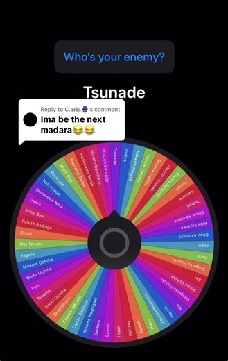 Replying to @𝐂.𝐚𝐫𝐥𝐚🪬 THIS MIGHT BE THE MOST OP SPIN YET!! #naruto #narutoedits #wheelspin