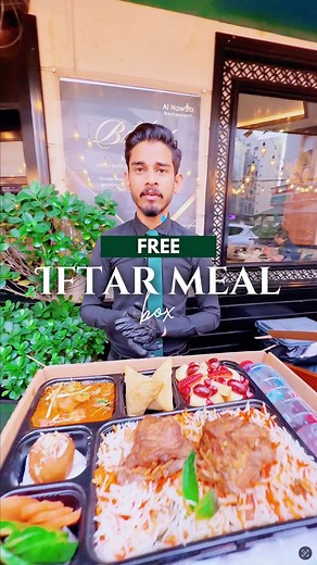 350 reactions · 18 comments | Free Iftar Meal Boxes with every order...