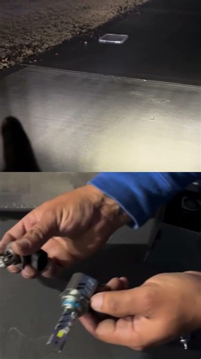 Take a more direct look at the difference between LEDand halogen light#rimthin#ledheadlights#halogen