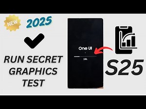 🔧 How to Run a Graphics Test from Android Recovery Menu on Samsung Galaxy S25/S25+/Ultra 🚀