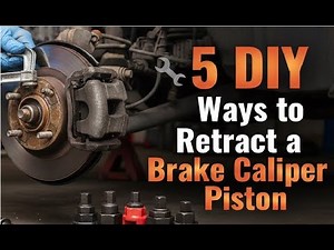 5 DIY Ways to Retract a Brake Caliper Pistons Without Special Tools ‪@CarGuruDIY‬