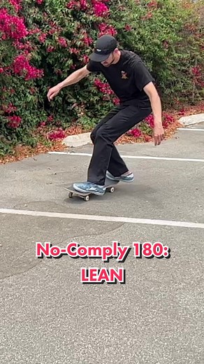 Fun Skateboarding Tricks: No-Comply 180 Lean Tutorial