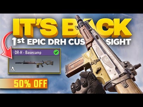 The First Epic DRH Custom Sight Is Back - DRH Basecamp #codm 