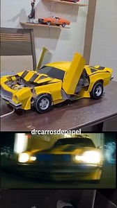 Bumblebee de Papel #transformers #transformerstoys #tecnologia
