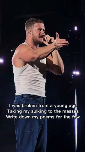 One good thing about music, when it hits you, you feel no pain #music #imaginedragons #live #shorts