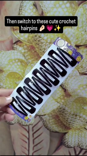 Still using the old& basic black pins?try our cute crochet hairpins#trending#viral#shorts#viraltrend