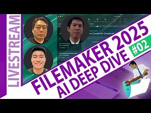 Claris Corner: FileMaker 2025 Deep Dive on AI in FM with Claris Engineering - Day 2