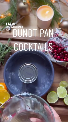 Creative Holiday Bundt Pan Cocktail Recipes