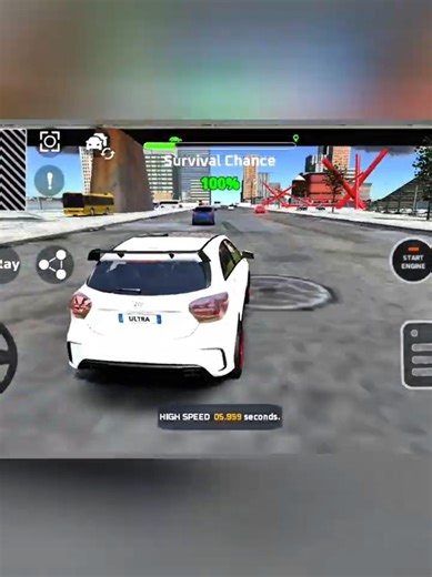 Realistic High Speed Crashes and Stunts - DriveCSX (DriveX) Car Crash Simulator - Part 2 #Shorts 8