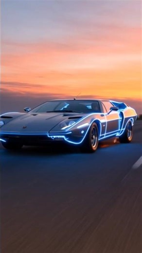 The Legend Awakens: Lamborghini Countach in Its Prime. #Lamborghini #Countach #Supercar