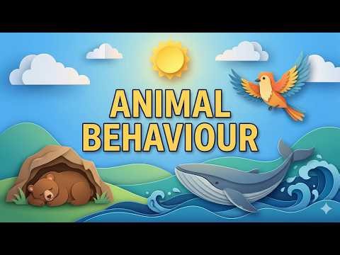 Types of Animal Behavior | Full Lesson Explained | Sangeeta Sudha | Topper IAS