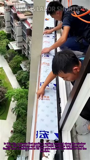 Window Leak Prevention: Install a Water Deflector Before Sealing #shortsvideos