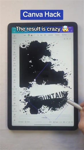 Short Canva Hacks #canvadesign #canvahacks #canva #tutorial #videotutorial #viralshorts #canvasart