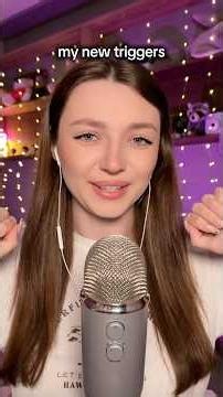 My new triggers #asmr #asmrsounds #asmrrelax #asmrsleep #relax #tingles #asmrvideo #relaxingvideos