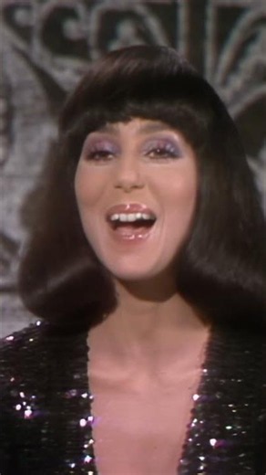 Vintage Cher at her most glamorous ✨ #Cher #TheCherShow #70sTV #YTShorts