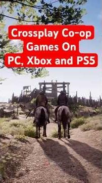 Crossplay Co-op Games On PC, Xbox, And PlayStation! #coopgaming #gaming