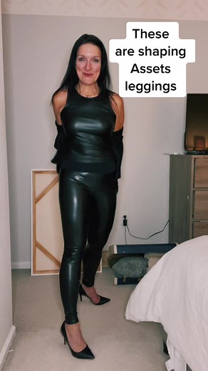 Another winner from Assets by Spanx @target #stylehacks #stylesnap #pleather #fiftyandfabulous #foryou