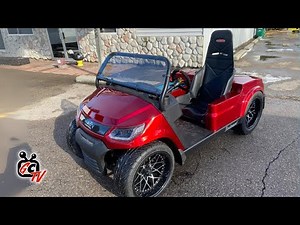 Over 80 MPH in a Custom Golf Cart - GolfCartingTV