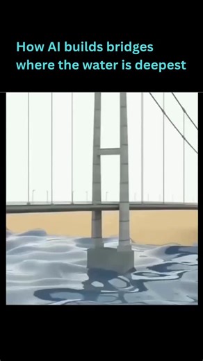 InsidersHive AI on Instagram: "Bridge work in water starts with mapping the riverbe, sonar plus LiDAR stitched into a precise digital model. AI flags soft soils, scour zones, and buried debris so engineers set foundations where they’ll last for decades.⠀ Then crews create a dry box with cofferdams or caissons, drive piles for load and lateral stability, and pour reinforced concrete piers. Superstructure goes up, beams, trusses, or cables, then the deck, rails, lighting, and expansion joints.⠀ Wh