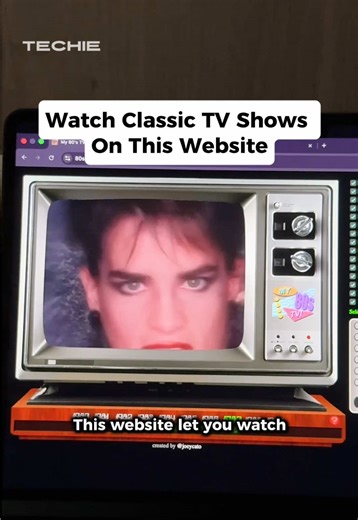This website lets you time travel through TV from the 50s to the 2000s😎 Follow @malaysiatechie for more videos like this.