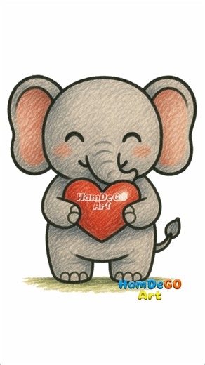 8.1K views · 65 reactions | Wow!  Get ready to draw an amazing elephant. I'll guide you step-by-step to create this beautiful artwork. It's perfect if you're a beginner and want to add a touch of grandeur to your collection. Let your creativity flow and bring this gentle giant to life!  #drawing #elephant #howtodraw #learntodraw #easydrawing #art #reels #tutorial #animals #artist #artreels #creator #illustration #easydrawing #artwork | Hamdego Art | Facebook