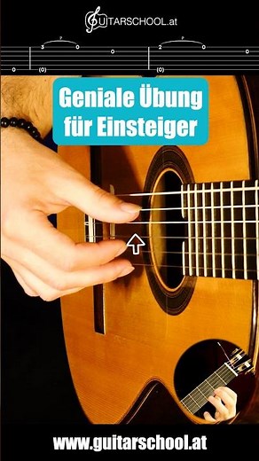 Geniale Gitarrenübung – für Anfänger und Wiedereinsteiger