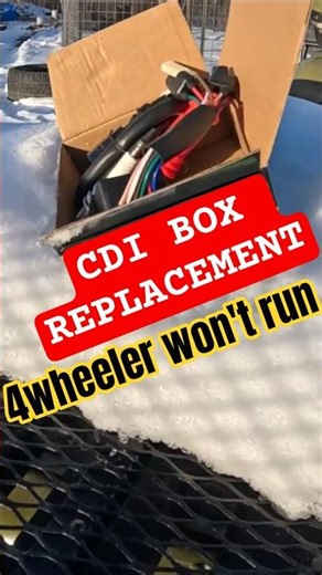 CDI Box & Ignition coil Replacement