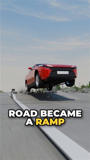 This Road Turned Into a Ramp