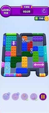 Color Block Jam Level 733 Walkthrough Solution