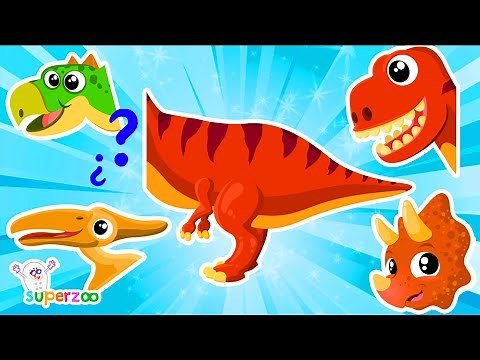 NEW! 🦖 Let's play with Granny's animalarium | Learn about Dinosaurs | Superzoo