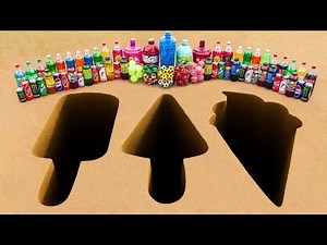 Experiment Triple Popsicle Soda Mix Using Pepsi, Coca Cola and Fanta