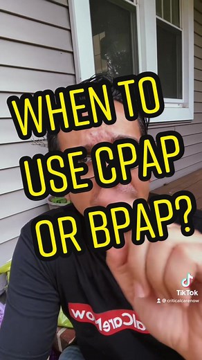 CPAP vs. BPAP #RespiratoryTherapist #RespiratoryFailure #Hypoxemia #Hypercarbia #ARDS #Pneumonia #COPD #EmergencyMedicine #CRITICALCARE