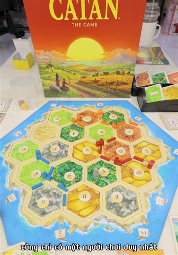 CATAN bộ boardgame kinh điển: hướng dẫn nhanh và lý do nên chơi