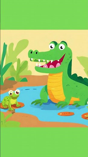 Crackles the Kind Crocodile | Animated Crocodile Story for Kids | Bedtime Stories for Kids