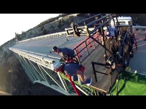 Bungee Jumping Oregon - 250-Foot Plunge Over the Crooked River Gorge Near Bend, Oregon