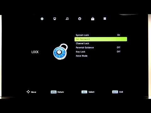 COOCAA 32CNTF2NZ – How to Enable & Disable System Lock