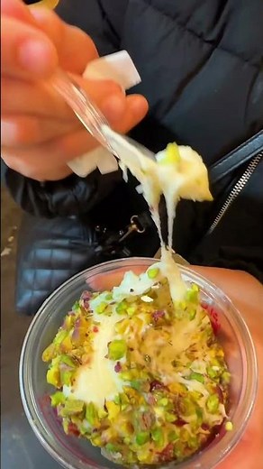 Trying BOOZA in Amman Jordan | Jordanian Ice Cream You’ve NEVER Seen!