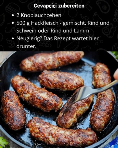 123K views · 430 reactions |  Cevapcici zubereiten – ganz einfach &...