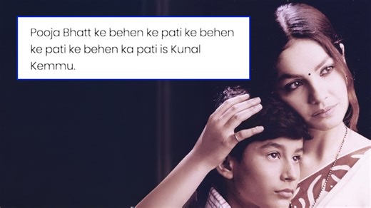 This Pooja Bhatt, Kunal Kemmu meme from Zakhm has made the Internet laugh out loud