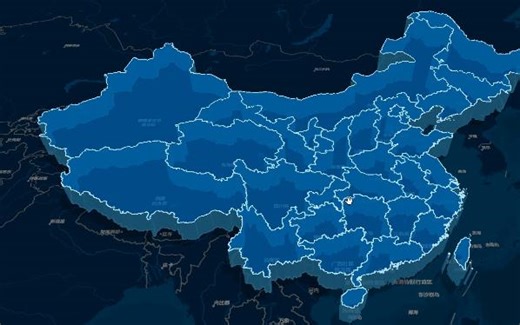 mapbox-gl立体区划数据制作