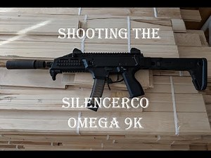 Silencerco Omega 9k night shooting with CZ scorpion