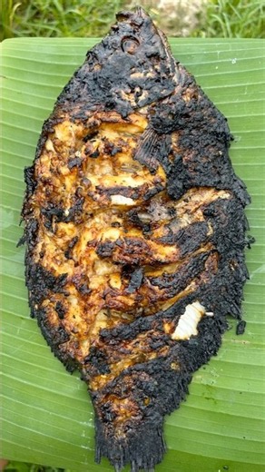 Ikan gurame bakar 🤤 #shorts