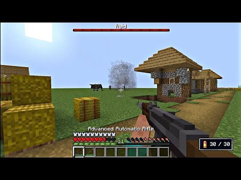 EPIC Pillager Raid Battle in Minecraft with Advanced Weapons! | Survival Fight Challenge