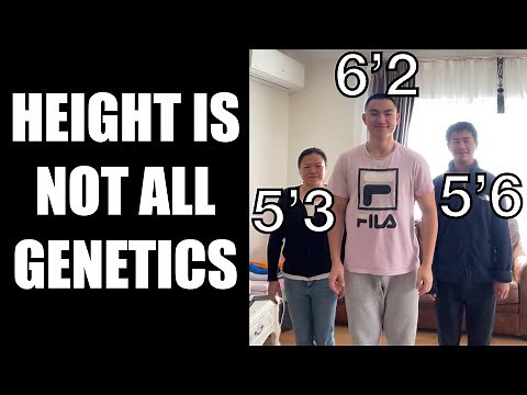GROW TO 6 FOOT WITH SHORT PARENTS + WHY HEIGHT IS NOT ALL GENETICS *START BEFORE IT'S TOO LATE*