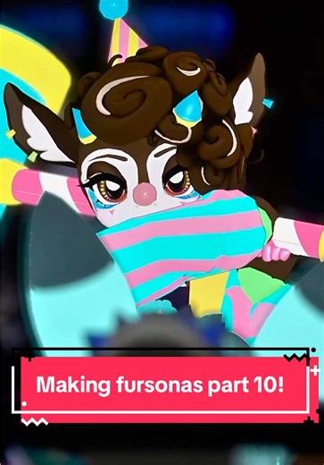 tysm @kirbyisepic_vr and @stuffedeclipse for the amazing intro and letting me make u a fursona! Hope u enjoy muhehe #vrchatcommunity #vrchat #vrchatmemes #vrchatcomedy #vrchatfurry